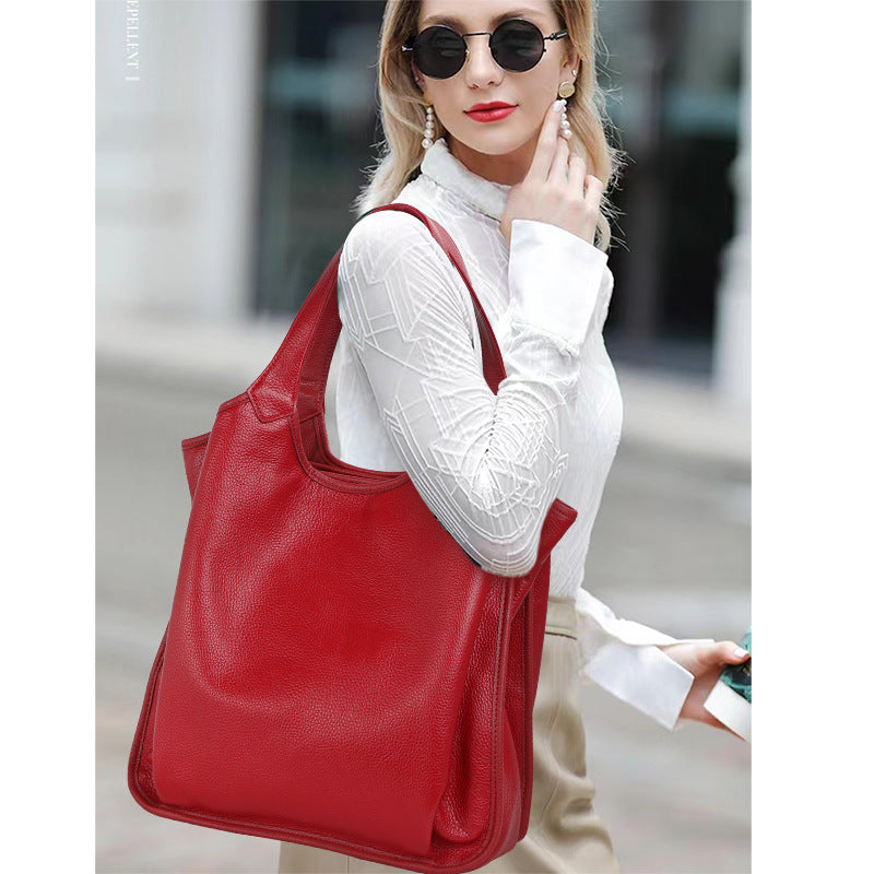 Bouquet fourre-tout en cuir de luxe