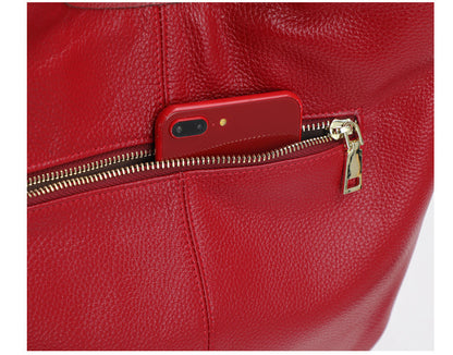 Bouquet fourre-tout en cuir de luxe