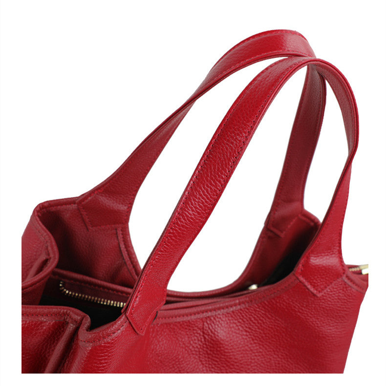 Bouquet fourre-tout en cuir de luxe